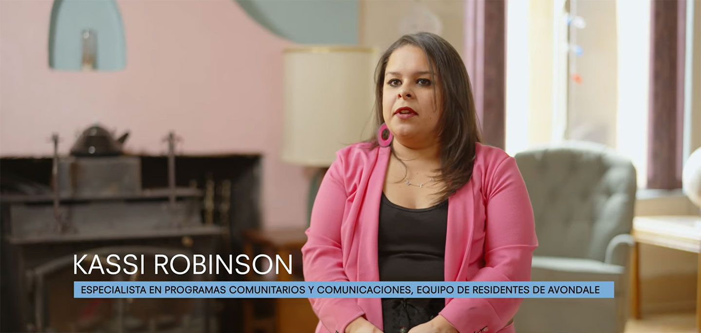 Kassi Robinson - Especialista en programas comunitarios y comunicaciones, equipo de residentes de Avondale